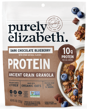 Dark Chocolate Blueberry Protein Granola