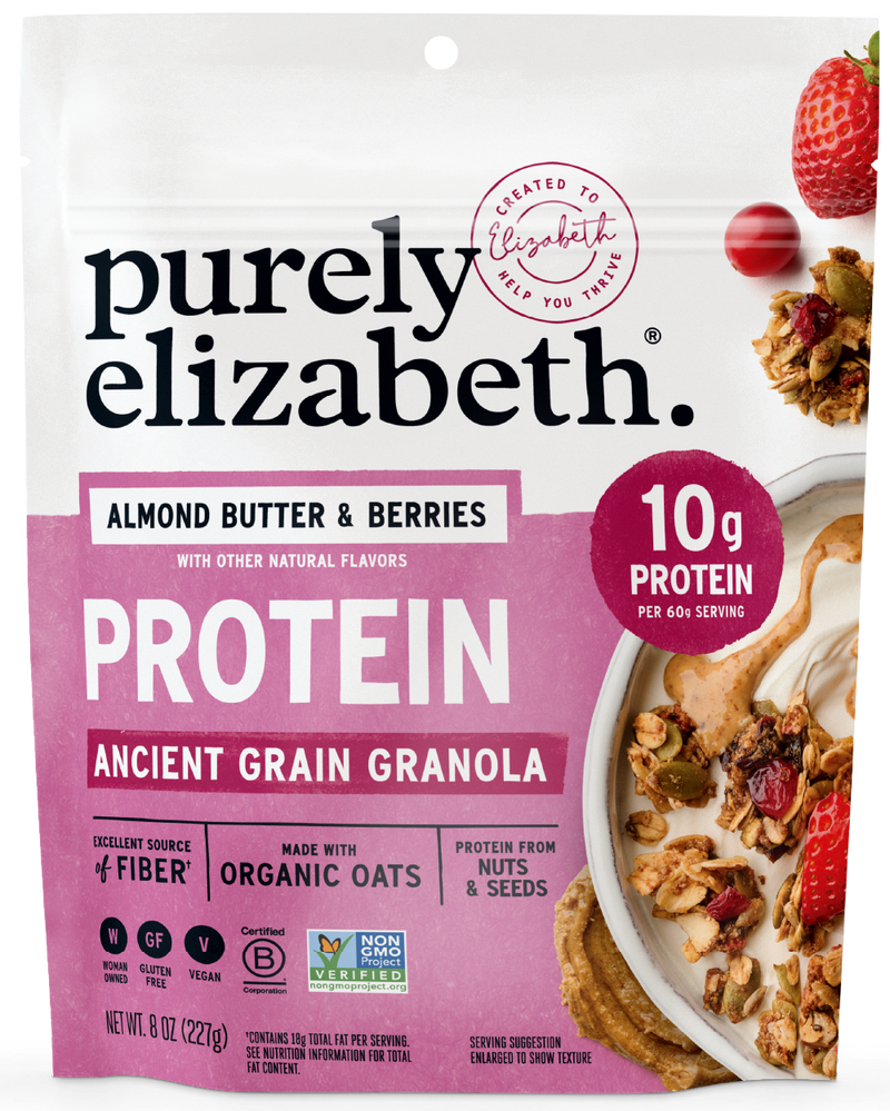 Almond Butter & Berries Protein Granola